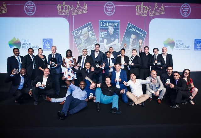 PHOTOS: 2015 Caterer Awards winners on stage